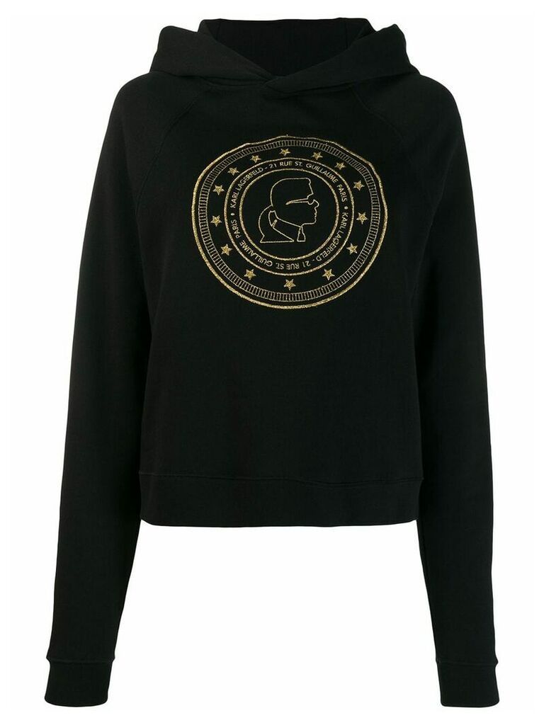 Karl Lagerfeld Karl's Treasure hoodie - Black
