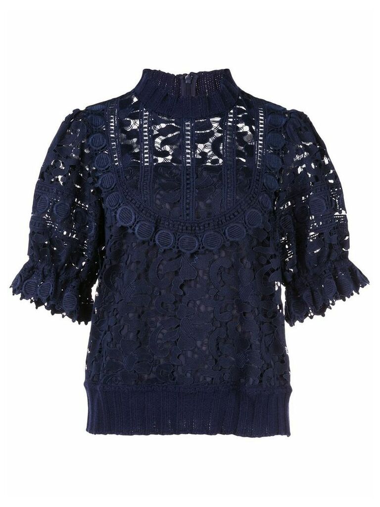 Sea Abby lace blouse - Blue