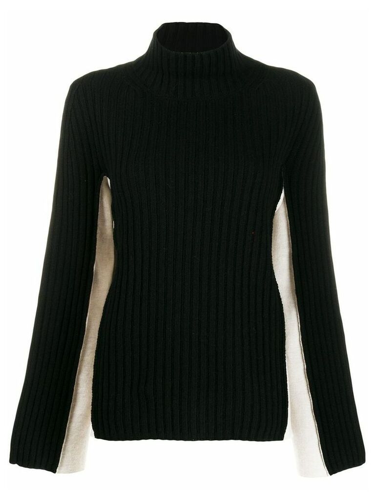Maison Margiela roll neck sweater - Black