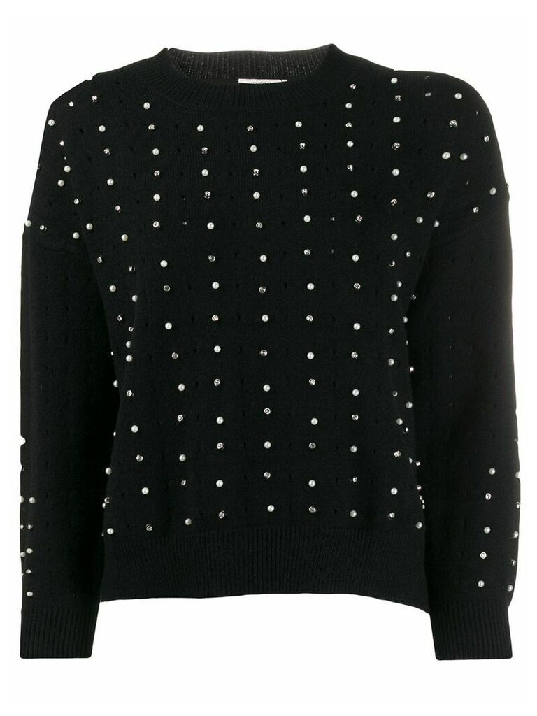 Jovonna Leticia embellished jumper - Black