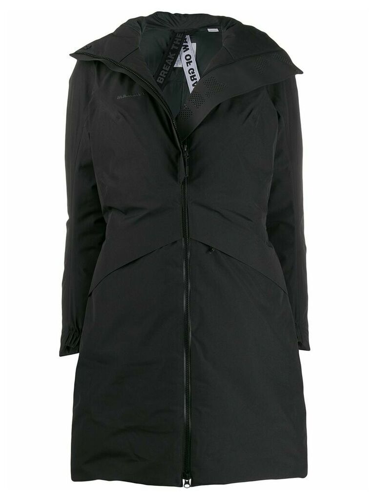 Mammut hooded padded coat - Black