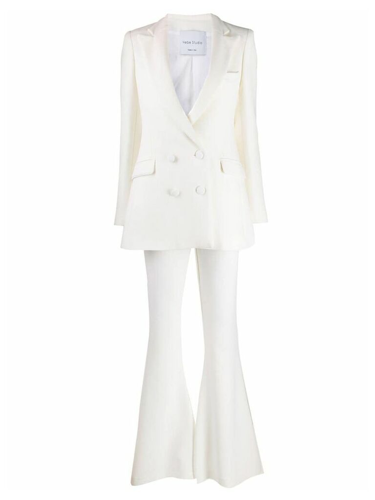 Hebe Studio two piece tailored suit - White