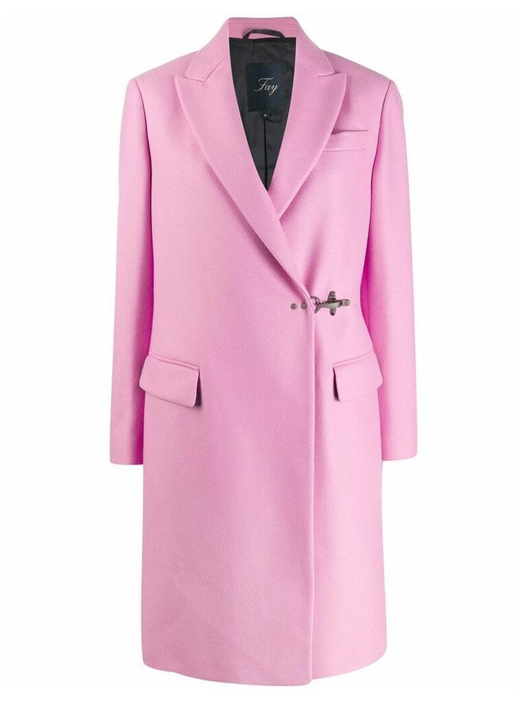 Fay wrap style coat - PINK
