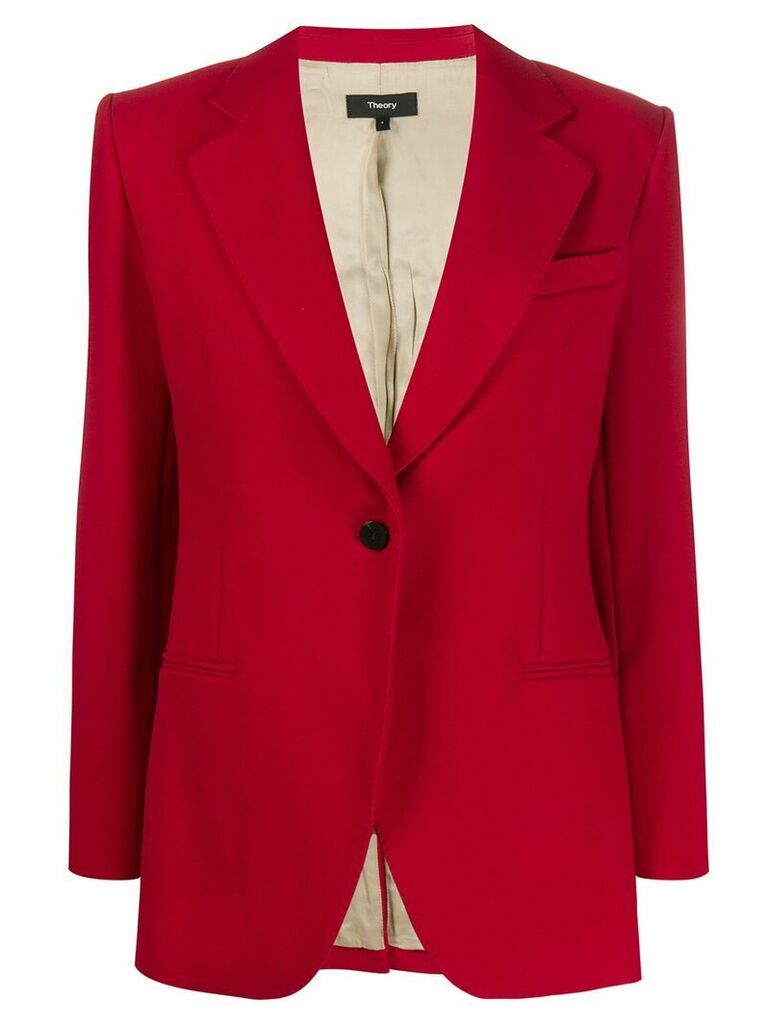 Theory cinched blazer - Red