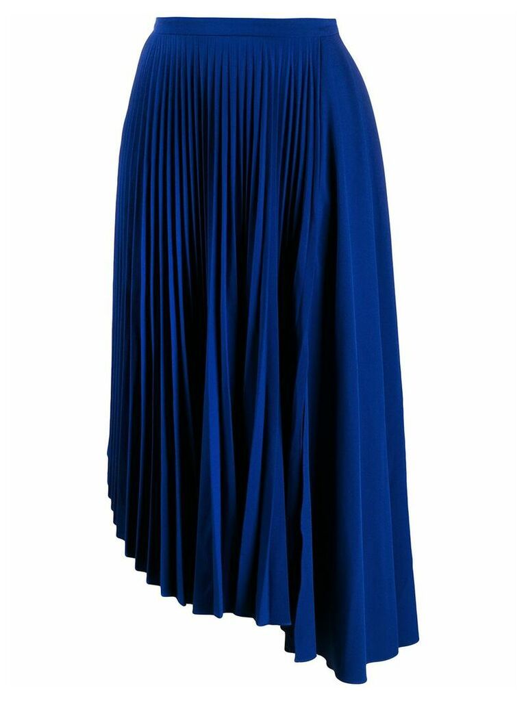 Markus Lupfer Maddie pleated skirt - Blue
