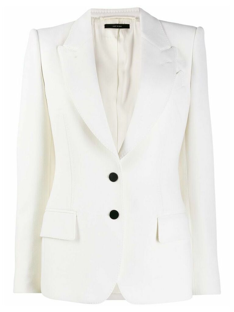 Tom Ford fitted blazer - White