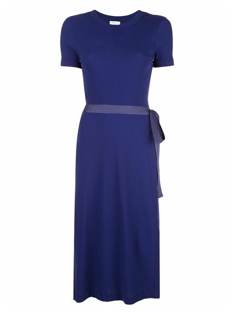 Rosetta Getty apron wrap dress - Blue