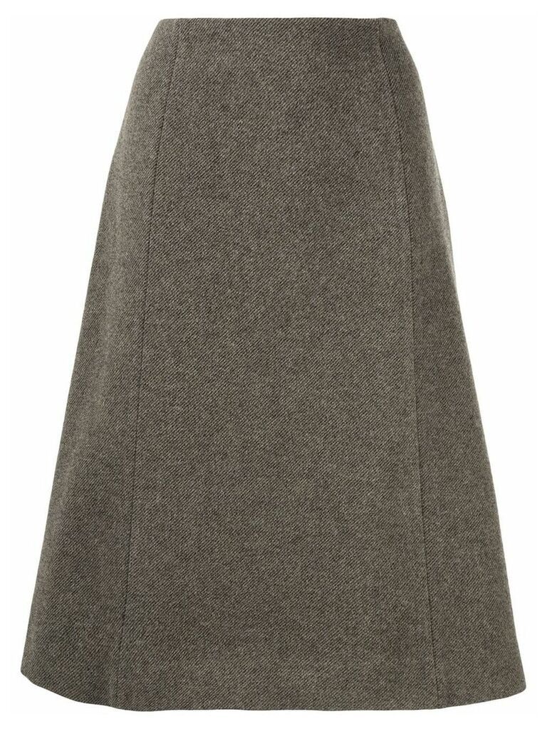 Maison Margiela flared A-line skirt - Grey