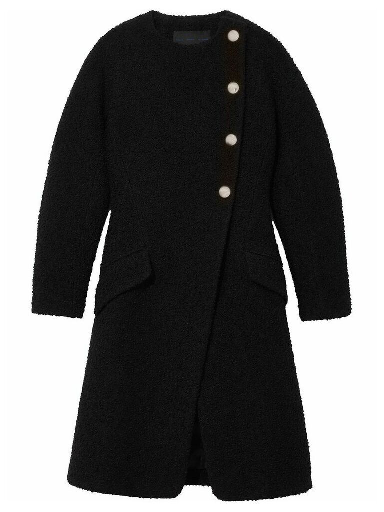 Proenza Schouler Boucle tweed coat - Black
