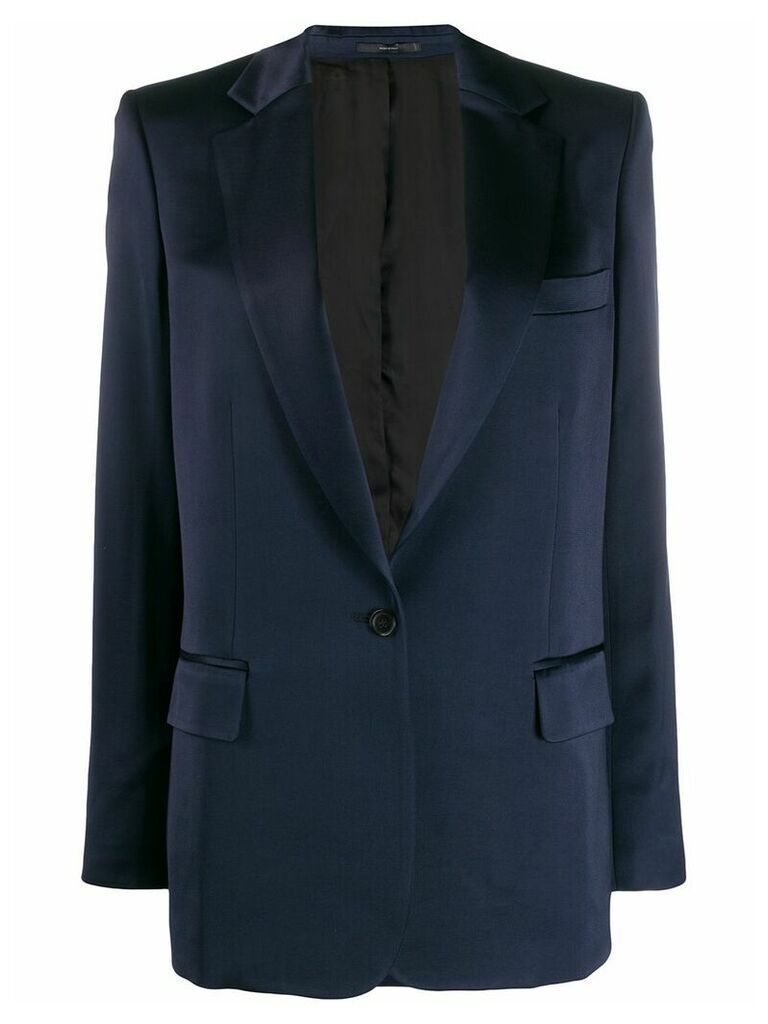 Paul Smith classic straight-fit blazer - Blue