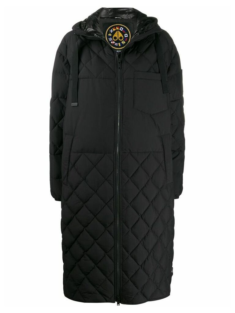Moose Knuckles Marquis quilted parka - Black