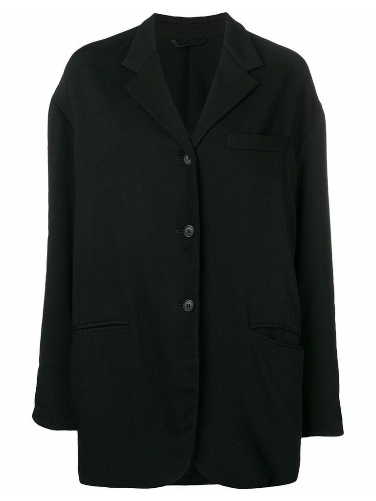 Dolce & Gabbana Pre-Owned 1990's loose fit coat - Black