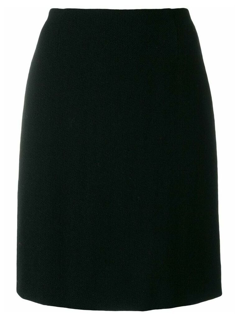Moschino Pre-Owned straight-cut skirt - Black