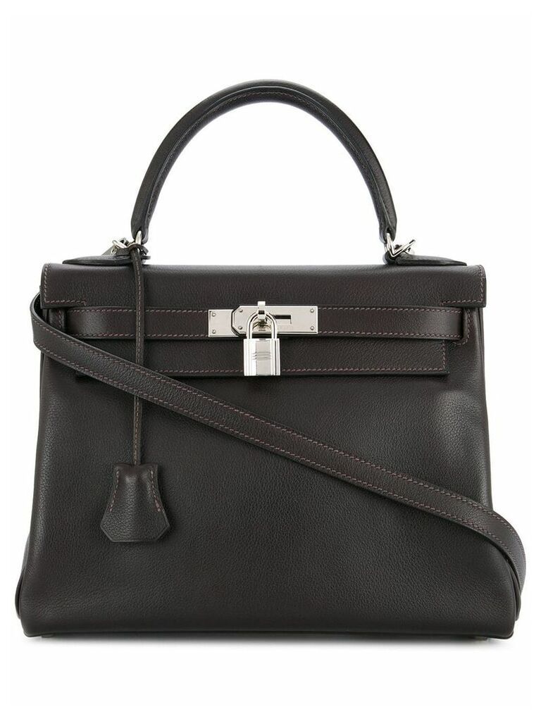 Hermès 2005 pre-owned Kelly top handle bag - Black