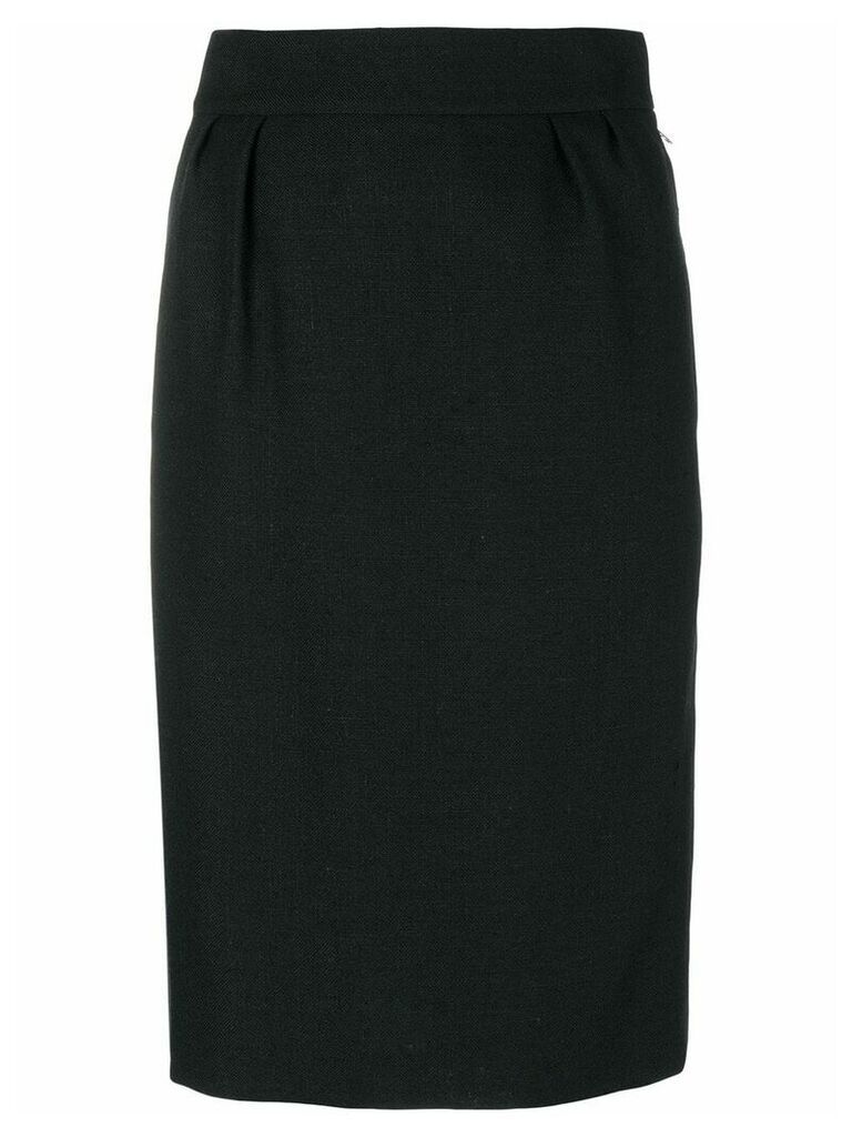 Hermès pre-owned pencil skirt - Black