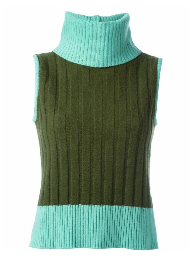 Versace Pre-Owned sleeveless sweater - Green