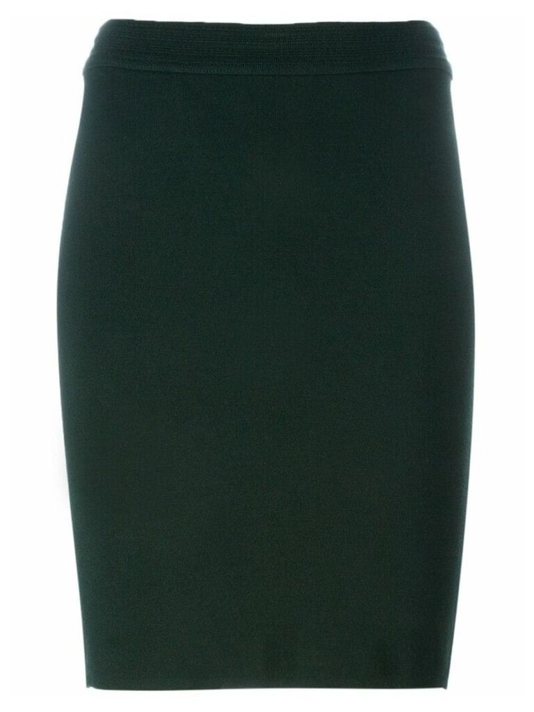 Alaïa Pre-Owned classic pencil skirt - Green