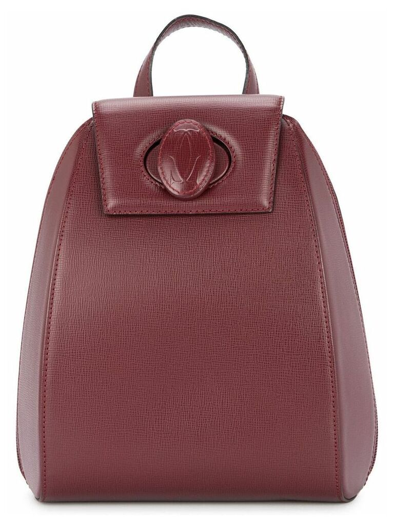 Cartier logo lock backpack - Red