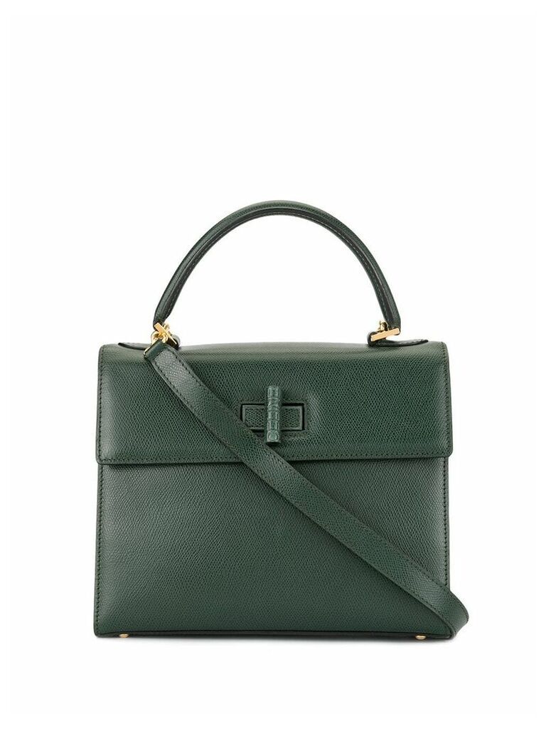 Céline Pre-Owned structured 2way bag - Green