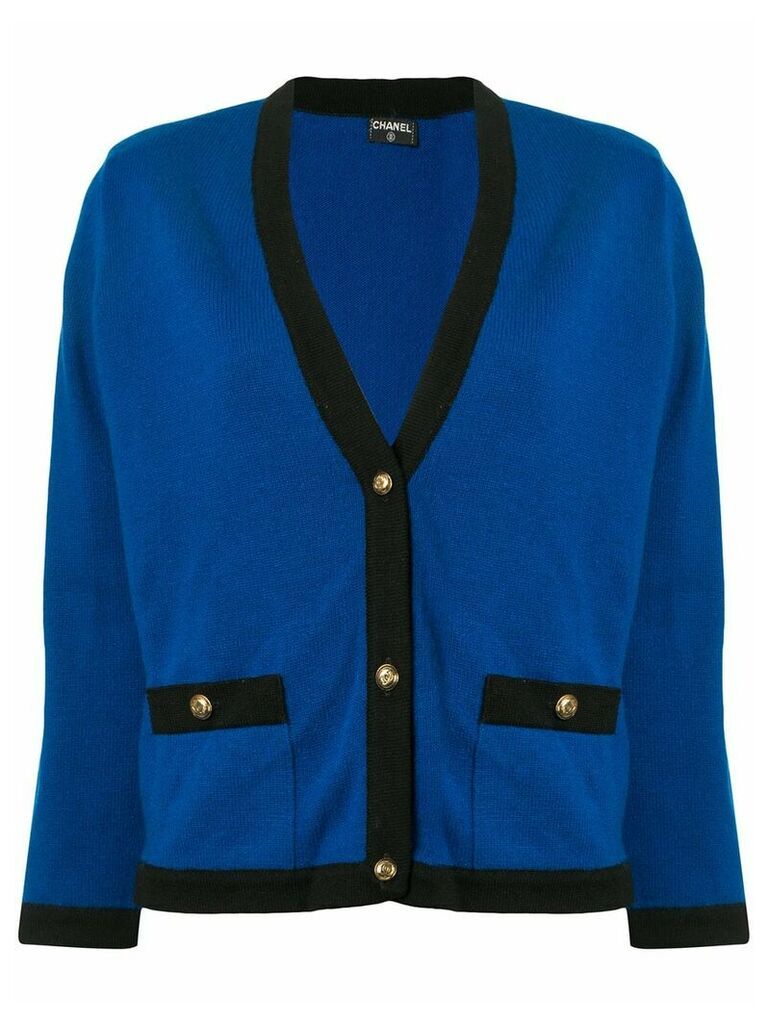Chanel Pre-Owned Ensemble Cardigan Tops - Blue