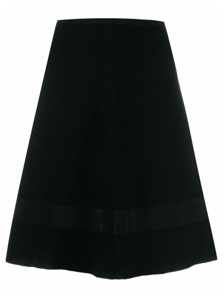 Prada Pre-Owned 1990's A-line skirt - Black