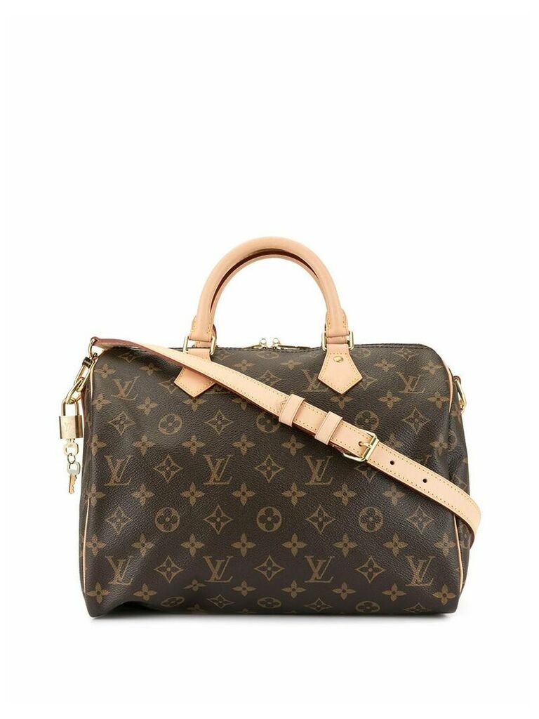 Louis Vuitton 2017 pre-owned Speedy 30 Bandouliere 2way bag - Brown