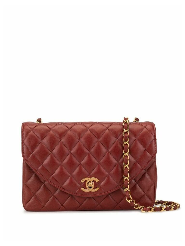 Chanel Pre-Owned Chain Shoulder Bag - Red