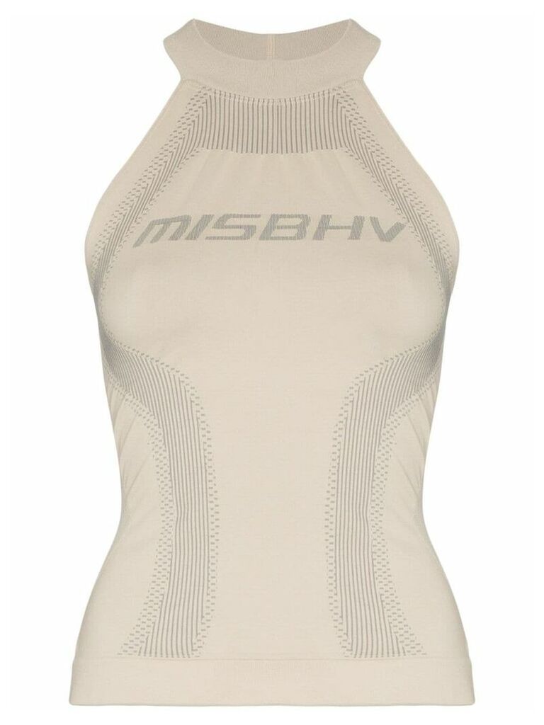 Misbhv sport knit performance tank top - NEUTRALS