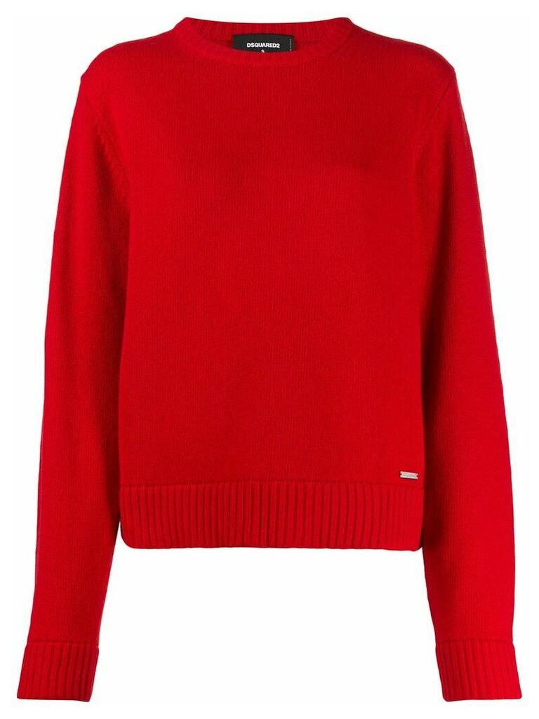 Dsquared2 ribbed knit pullover