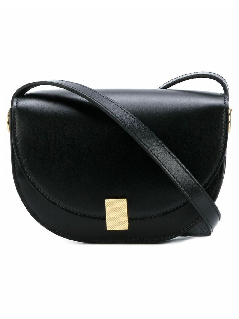 Victoria Beckham contrast satchel - Black