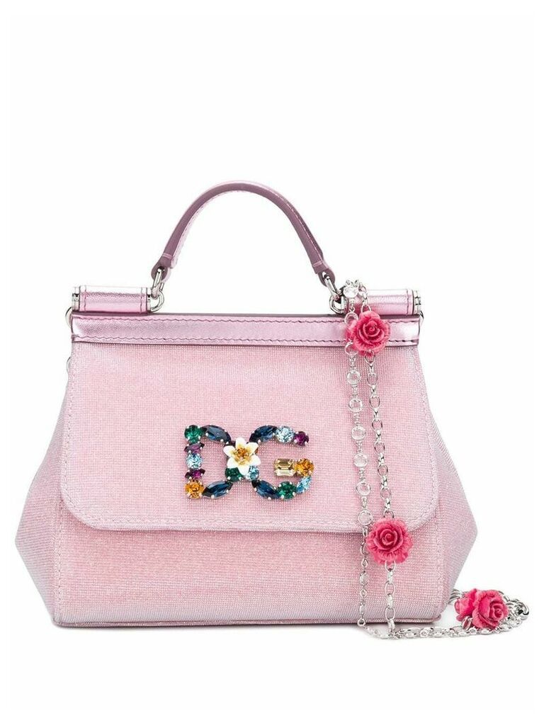 Dolce & Gabbana mini Sicily top-handle bag - Metallic