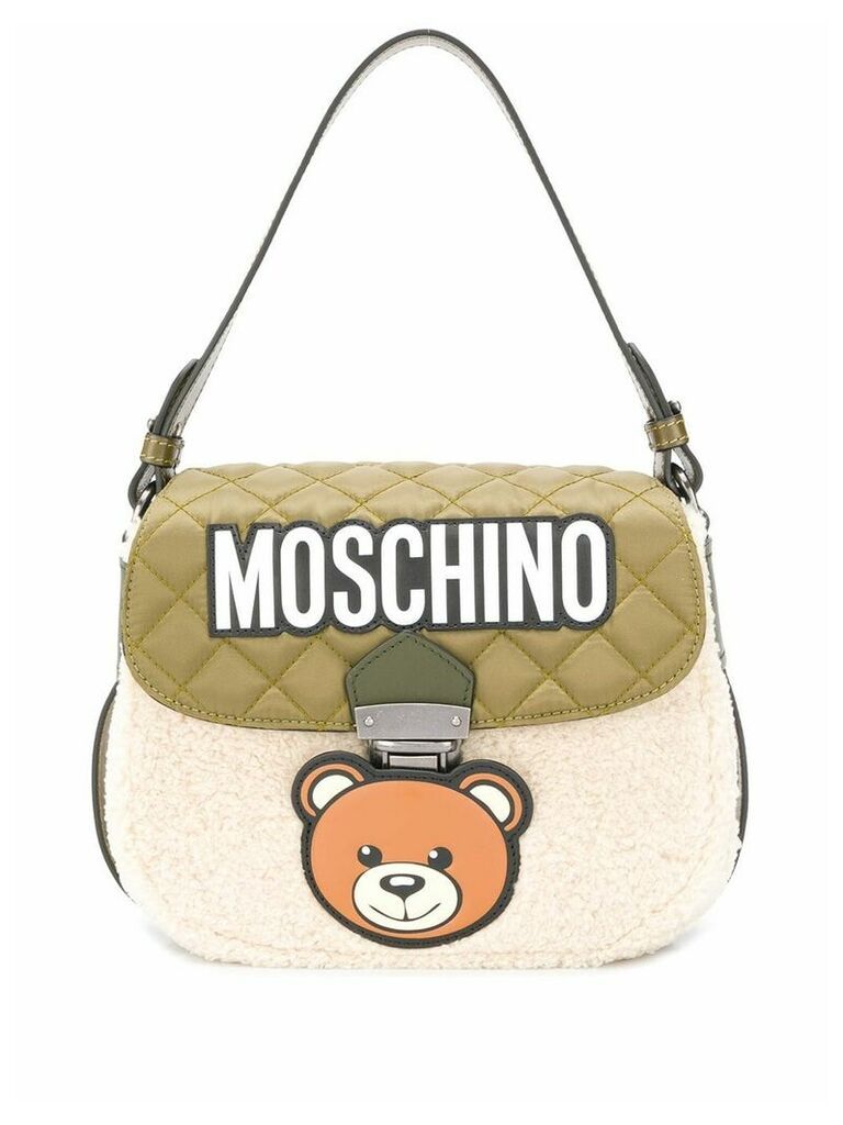 Moschino Hidden Lock shoulder bag - Green
