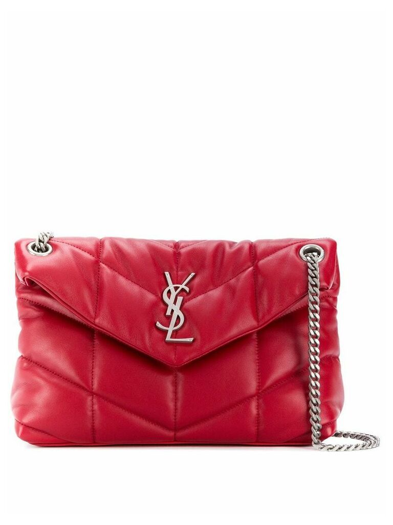 Saint Laurent small Loulou quilted shoulder bag - Red