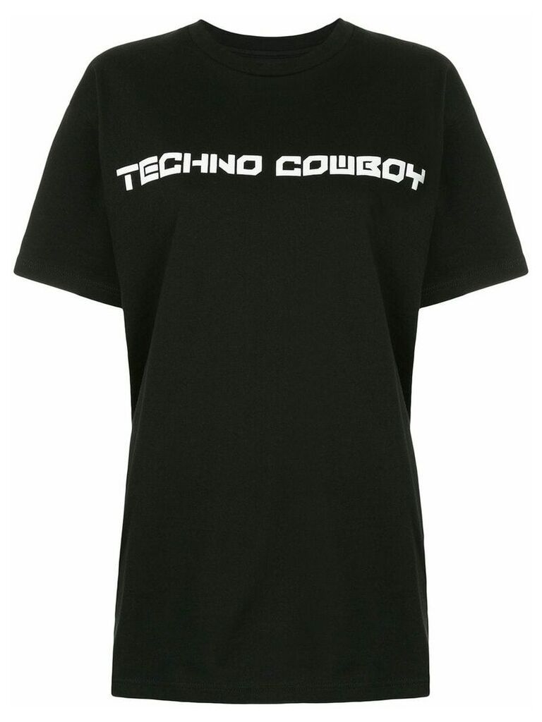 Strateas Carlucci Carbon Techno Cowboy T-shirt - Black