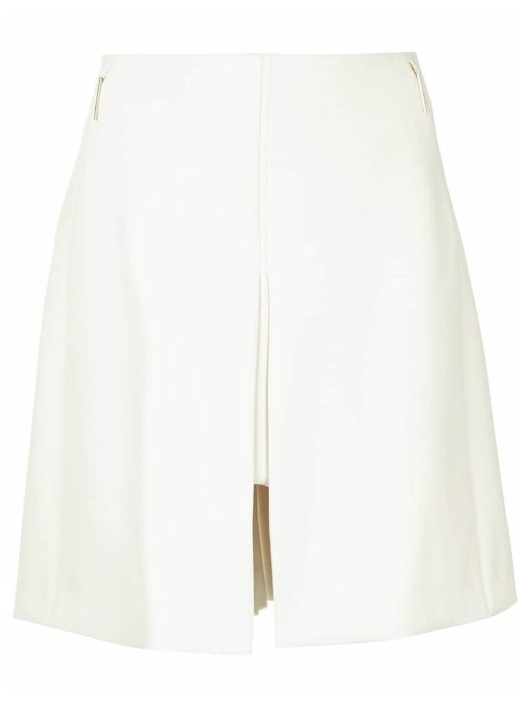 Delpozo high-waisted A-line skirt - NEUTRALS