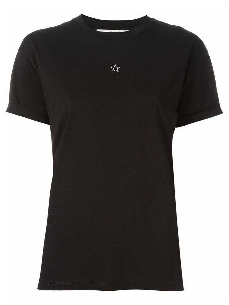Stella McCartney Embroidered mini star T-shirt - Black