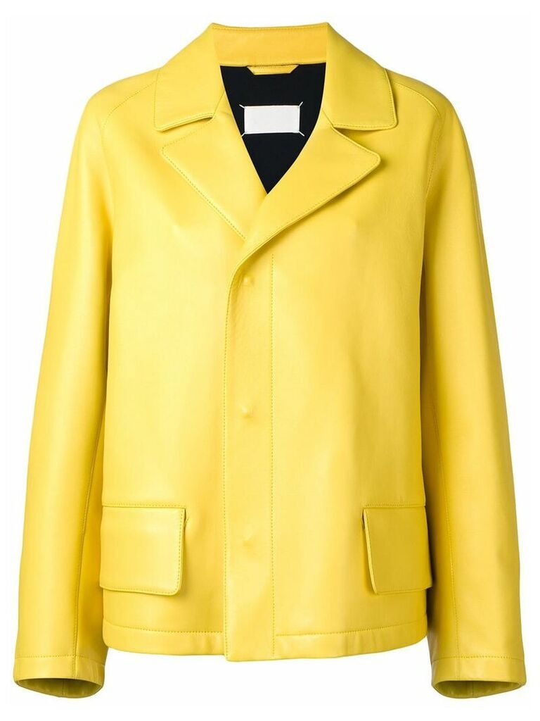 Maison Margiela classic cut jacket - Yellow