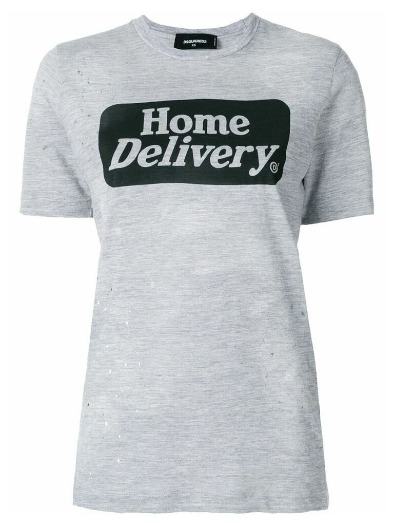 Dsquared2 Home Delivery T-shirt - Grey
