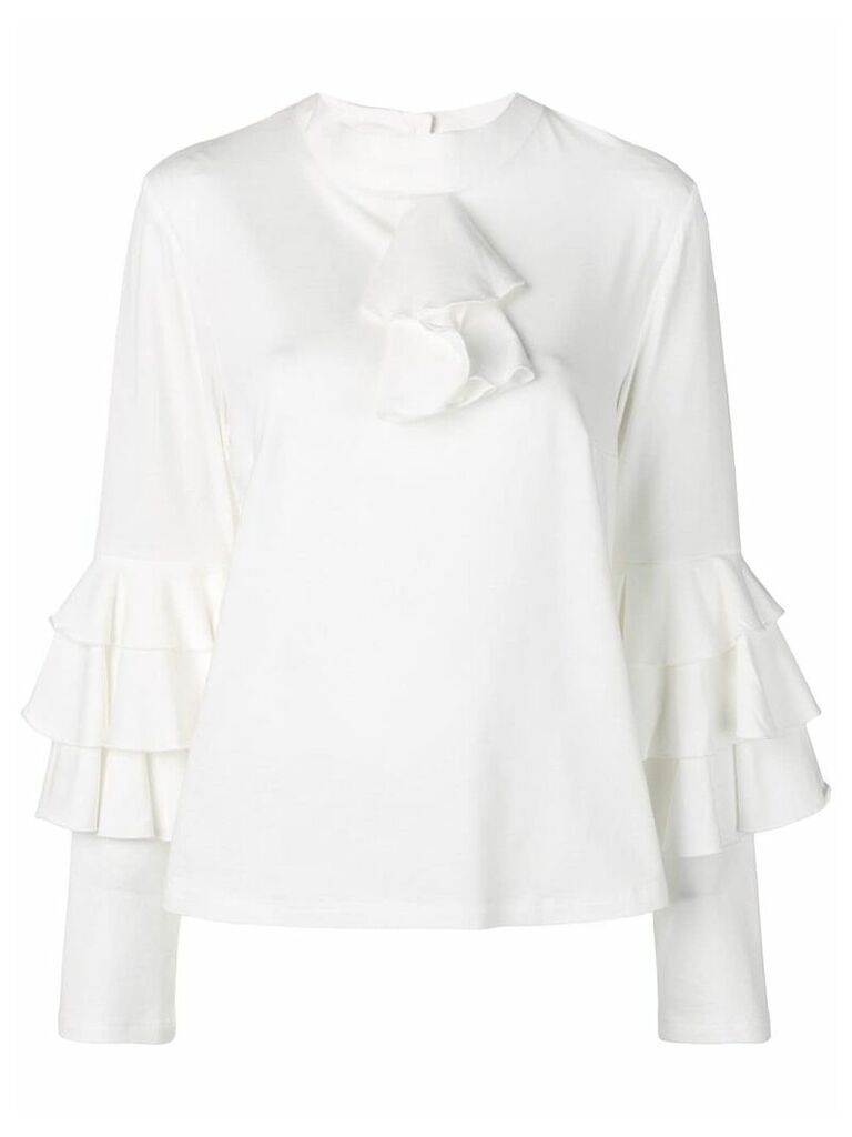 Milla Milla ruffled blouse - White