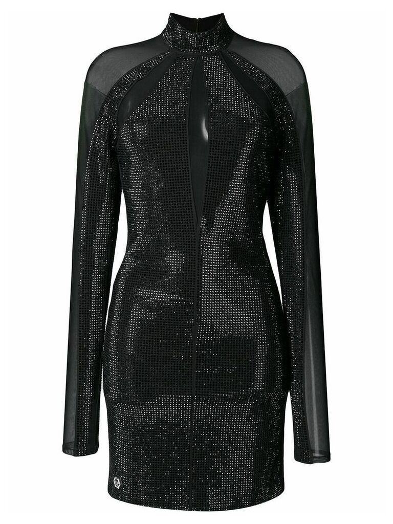 Philipp Plein Crystal dress - Black