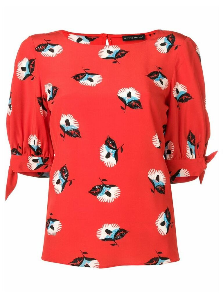 Etro printed blouse - Red
