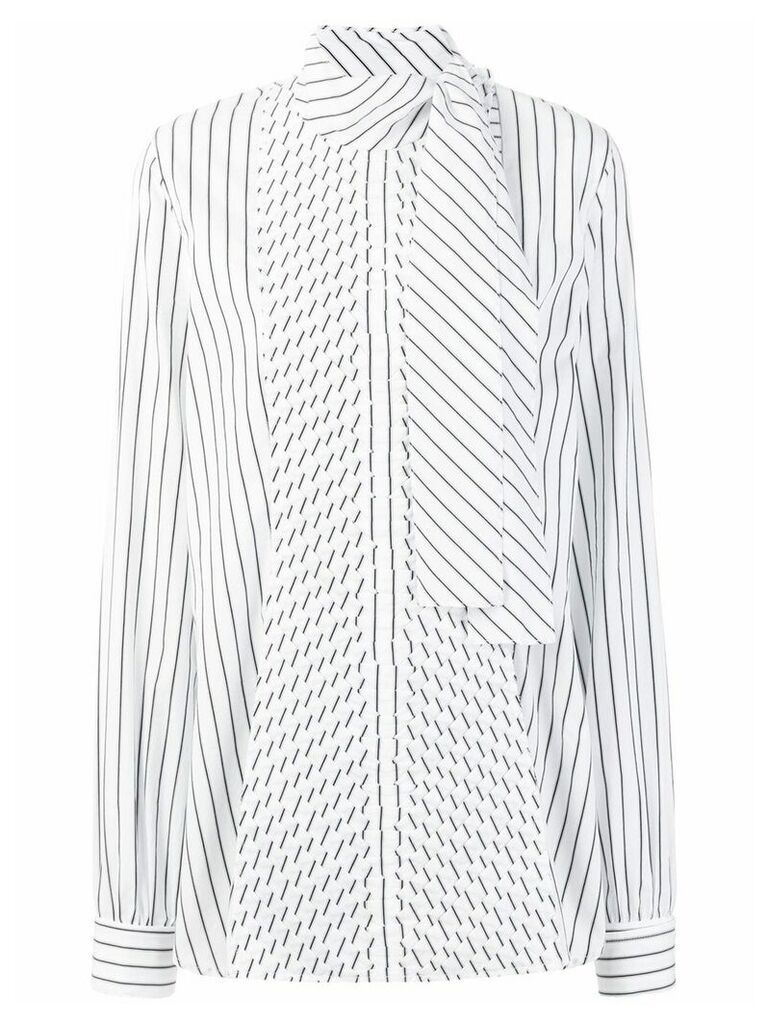 JW Anderson pleated front blouse - White