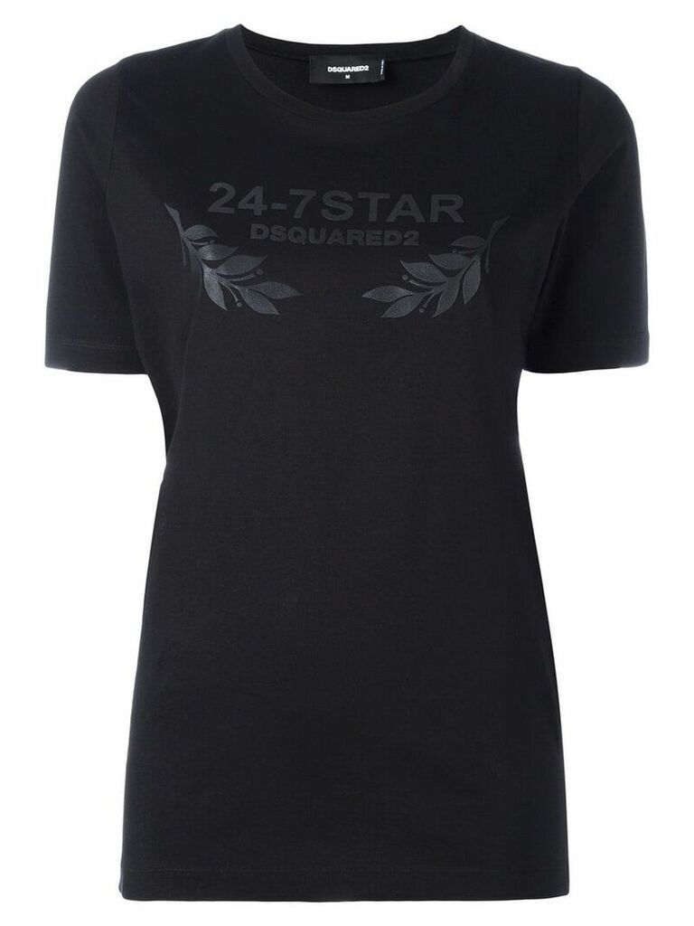 Dsquared2 24-7 STAR logo T-shirt - Black