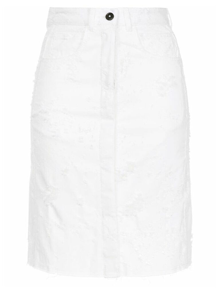 Ann Demeulemeester Norwood skirt - White