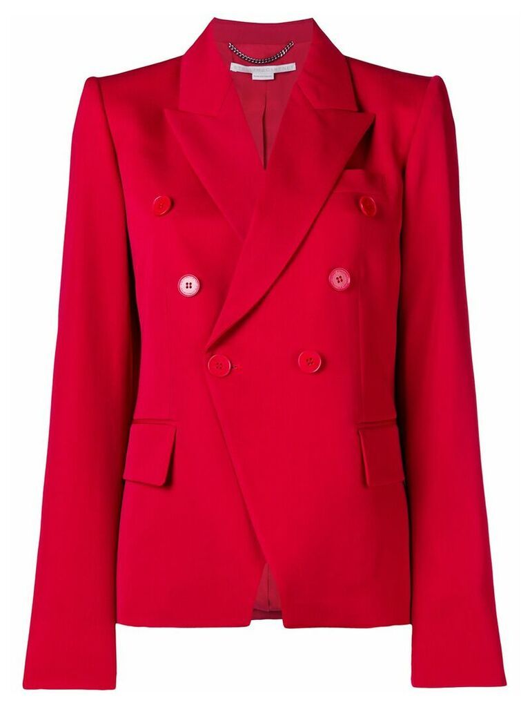 Stella McCartney double breasted blazer - Red