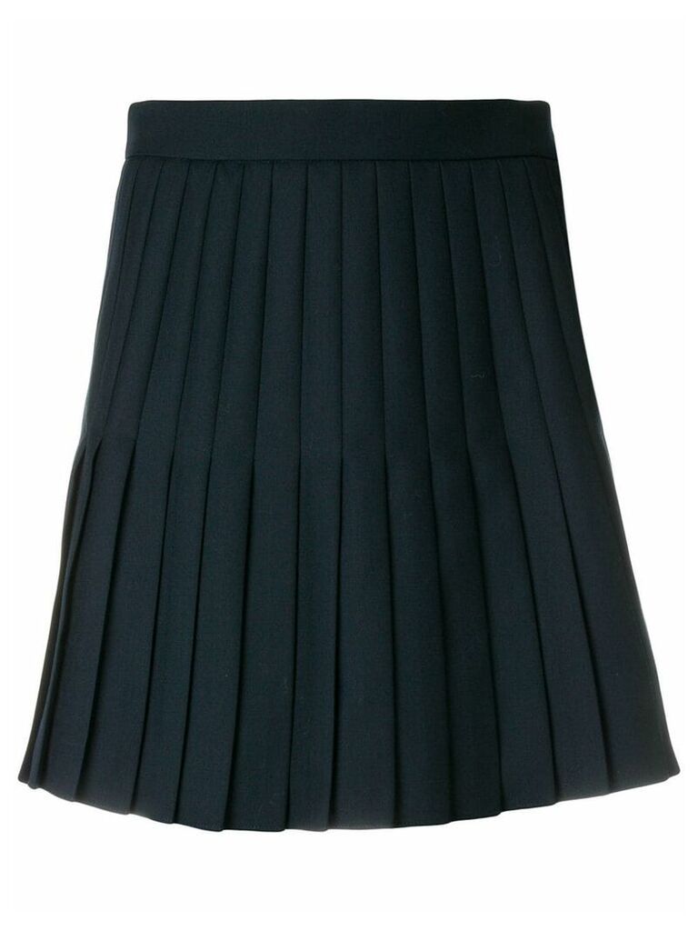 Thom Browne School Uniform Mini-Pleated Miniskirt - Blue