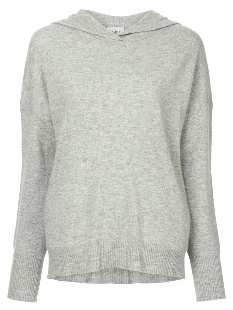 Le Kasha cashmere hoodie - Grey
