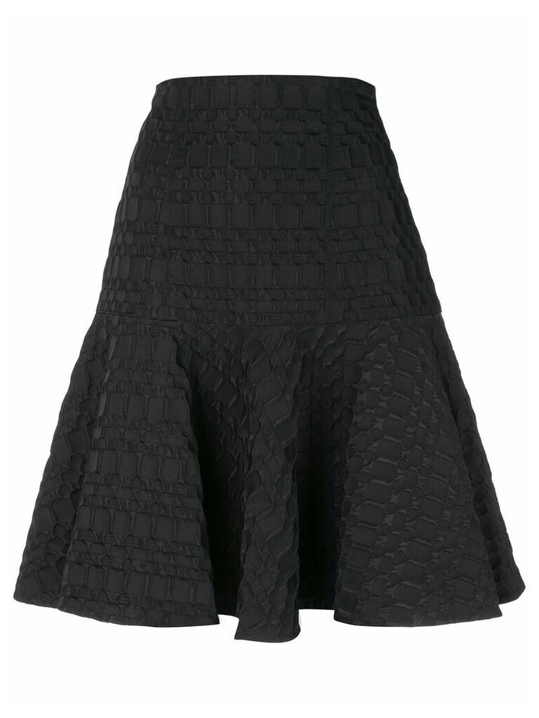 Josie Natori jacquard skirt - Black
