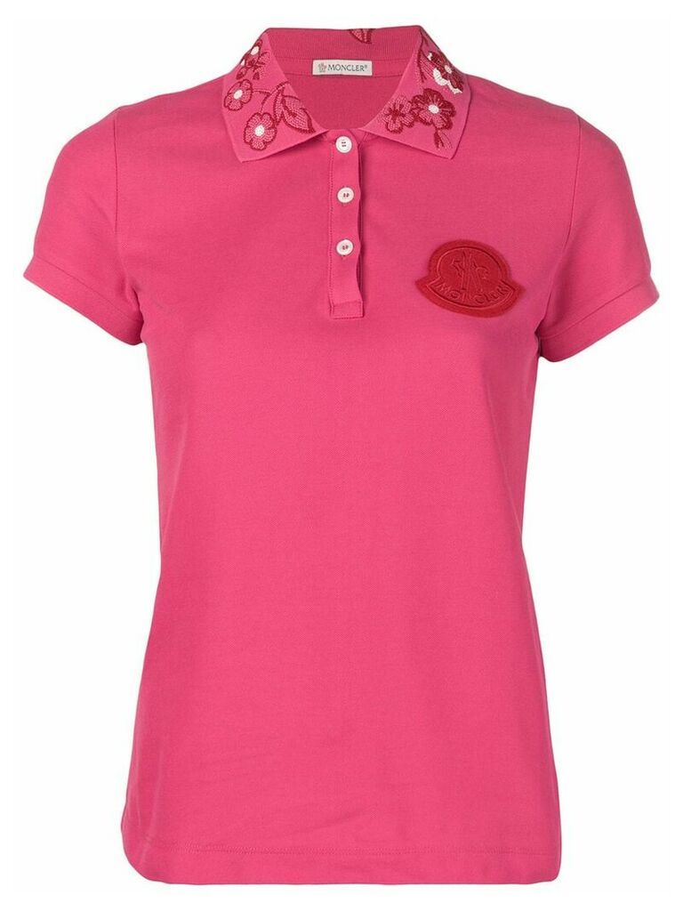 Moncler polo shirt - PINK