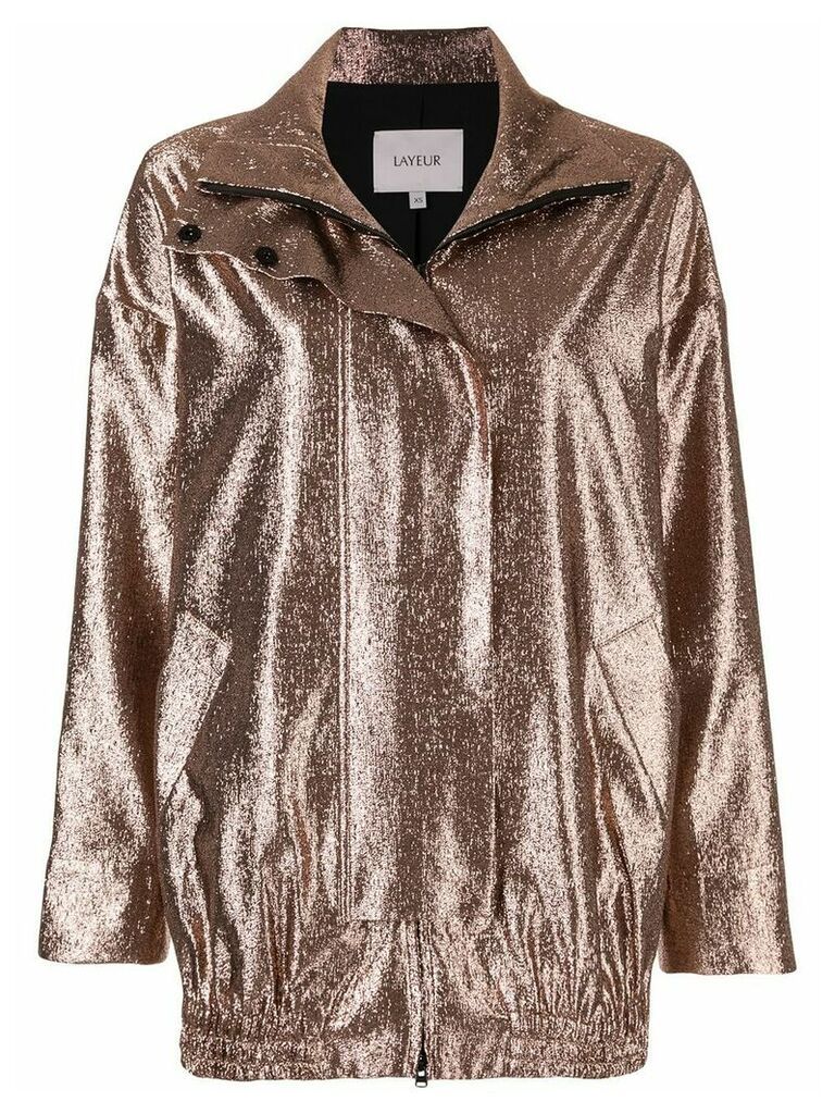 Layeur embellished jacket - GOLD